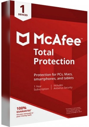 McAfee Total Protection - 1 Device/1 Year