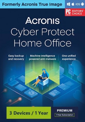 Acronis Cyber Protect Home Office Premium /3 Devices (1 Year )